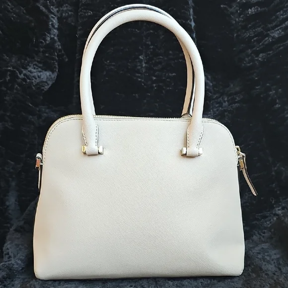 Kate Spade LIMITED EDITION Cream Satchel Bag With Crossbody Strap - Picture 7 of 16